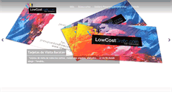 Desktop Screenshot of lowcostgrafic.com